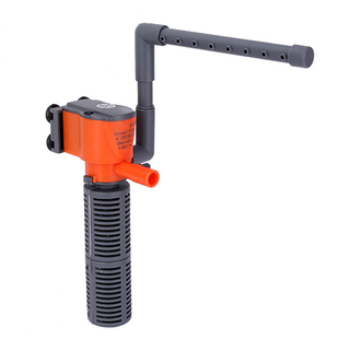 小鱼缸过滤器循环系统迷你增氧泵超小型鱼缸水泵三合一内置过滤器