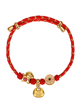 马年本命年红色手绳编织绳