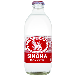 泰国进口Singha伟狮苏打水饮料气泡水325ml*24瓶中餐厅饮品搭档