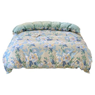 简约斜纹棉100%全棉被套纯棉1.8m