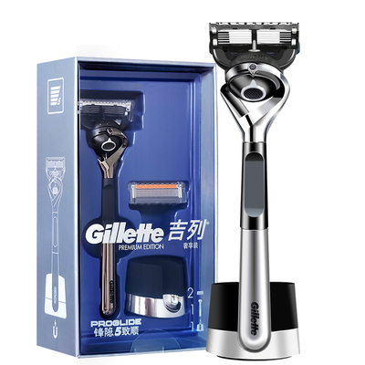 吉列锋隐致顺男士手动剃须刀
