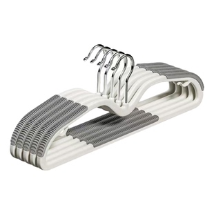 短颈衣架无痕防滑条家用缩脖子挂衣矮脖子省空间学生宿舍衣挂超矮