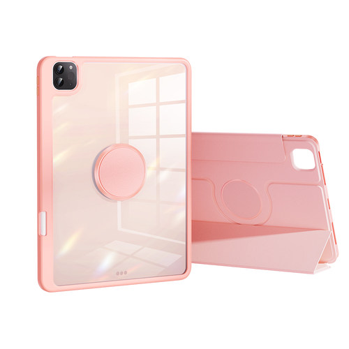 闪魔适用iPadair7保护套2025新款720°旋转6平板壳11代苹果电脑pro磁吸10.9拆分mini7带笔槽10.2寸防弯摔5