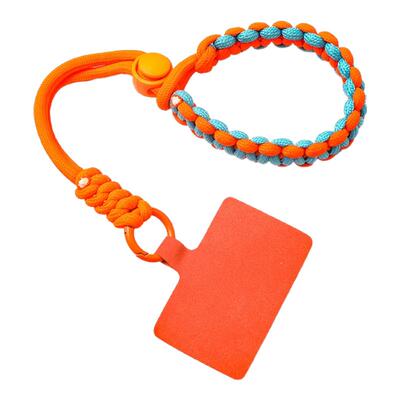 手机挂绳可调节款短绳手工编织手机防盗防摔丢耐用手机壳通用吊绳