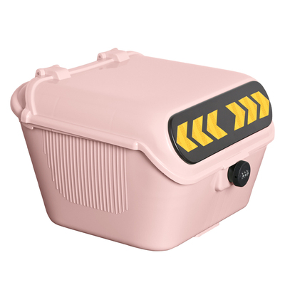 电动车车筐大容量带锁加厚防雨水