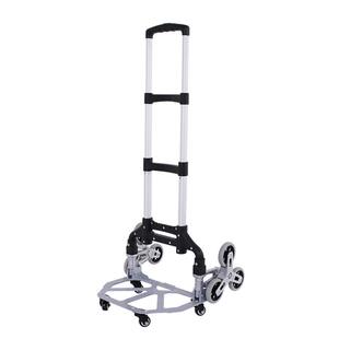 爬楼神器折叠便携爬楼梯手拉车拉货推车铝合金拉杆拖车买菜小拉车