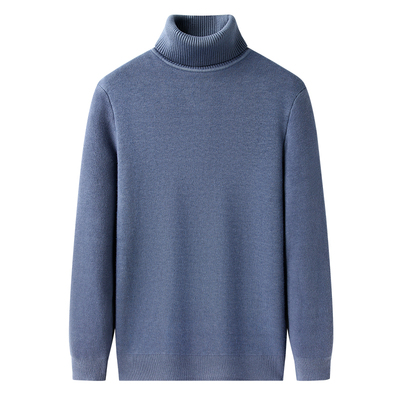 稻草人加绒一体绒毛衣高领羊毛衫