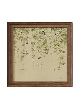 宋代美学客厅装饰画中古玄关挂画