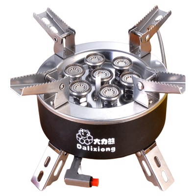 七星灶户外猛火炉便携式小型防风