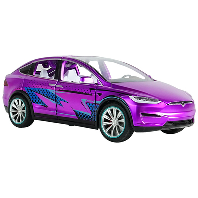 合金124特撕拉ModelX跑车模型