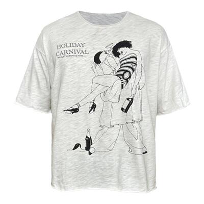 JCAESAR短袖假日狂欢印花