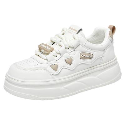 大东厚底小白鞋女2025秋季新款