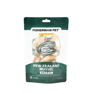 FISHERMANPET渔夫牧场冻干新西兰青口贝猫咪狗狗宠物零食绿唇贻贝