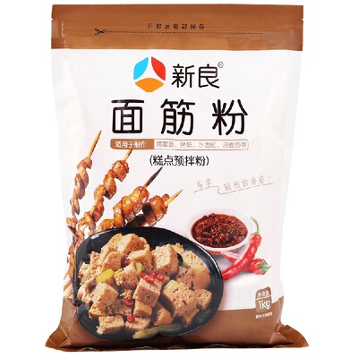 新良预拌粉面筋粉1kg谷朊粉