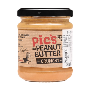 pics皮卡思新西兰进口健身生酮微盐颗粒儿童花生酱面包酱蘸料