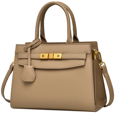 凡思曼包包女2026新款斜挎包高级感手提包大容量凯莉包通勤女包