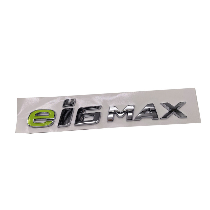 适用于荣威ei6MAX后备箱车标贴 尾门盖字标 后盖车型标贴 尾门标