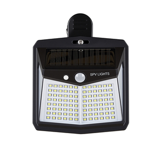 2026新款太阳能户外灯家用庭院灯农村院子门口照明防水感应夹子灯