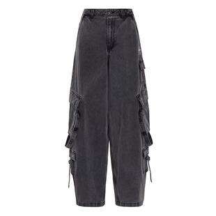Adidas阿迪达斯三叶草女裤2026春季新款MULTI-PKT运动长裤KU9535