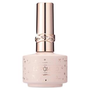 一只柚猫眼裸色五合一轻色胶指甲油胶建构封层指甲油胶玻璃珠美甲