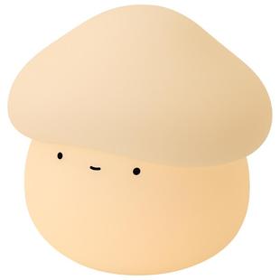 MUID蘑菇头小夜灯网红卧室床头可爱睡眠灯充电婴儿喂奶柔光拍拍灯