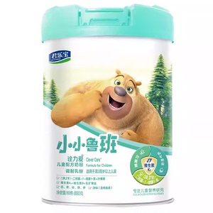 儿童粉小小鲁班听装成长奶粉800g