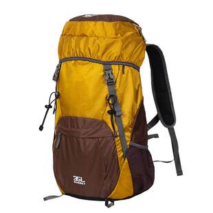 户外轻便背包女夏35升便携出行徒步爬山双肩包可折叠大容量登山包