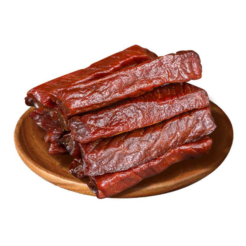 豁尔臣七成干手撕风干牛肉干内蒙古特产清真健身熟食孕妇休闲零食