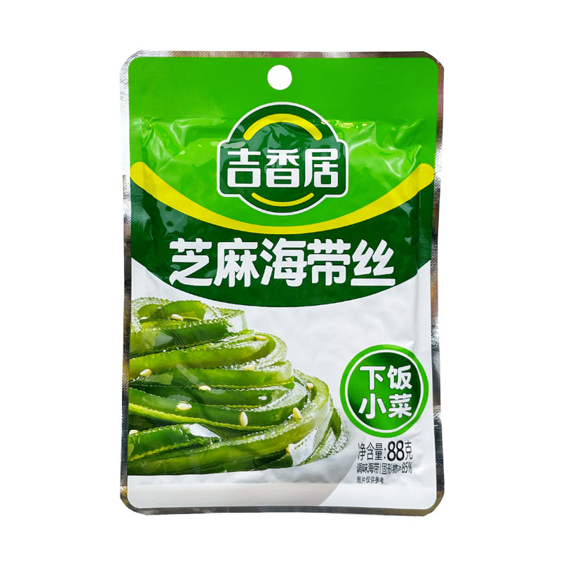 麻辣味芝麻味野山椒味海带丝