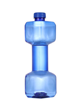 绝招哑铃形状天然水1.5L瓶装