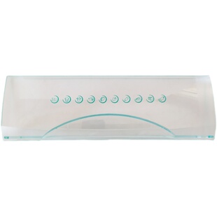 适用于海尔冰箱抽屉盖拉手冷冻透明前面板bcd176/196/215/186/206