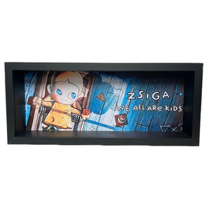 泡泡玛特Zsiga嘎子姐盲盒展示相框展示架收纳展示相框造景展示盒