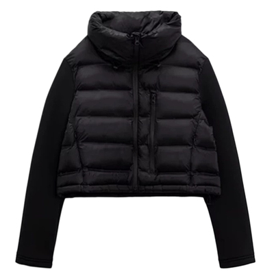 ZARLuvip查罗修身棉衣外套女棉服