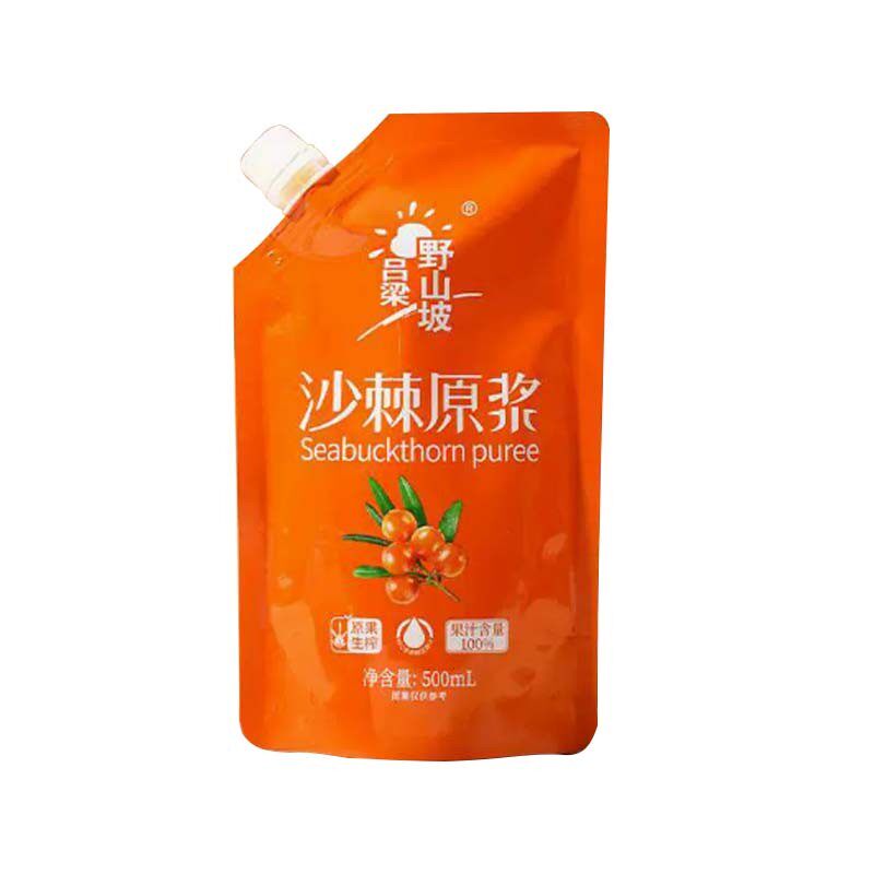 吕梁野山坡生榨沙棘原浆500ml/袋