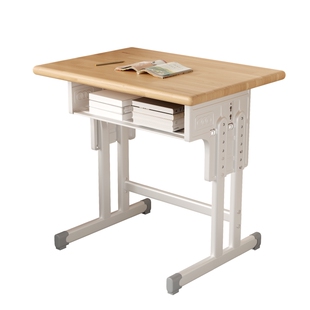 实木儿童学习桌小学生写字作业书桌子家用简约男女小孩课桌可升降