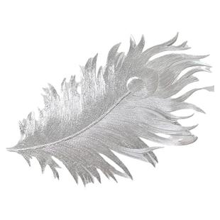 轻奢羽毛高端餐垫防水防油隔热防烫桌垫酒店餐厅茶几垫台灯花瓶垫