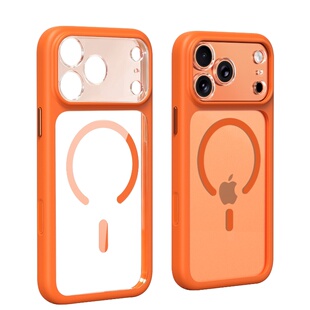 爵士驼适用iphone17promax手机壳苹果17pro保护套硅胶透明镜头全包防摔2026新款磁吸1p7保护壳高级感pm软壳女