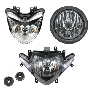 铃木GW250/GSX250R/DL250原厂前照灯总成大灯灯泡灯盖原装配件