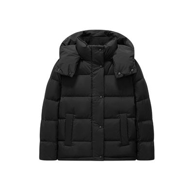 CLIMAX VISION优质鲜绒/可拆卸高领连帽多色保暖羽绒服外套女款