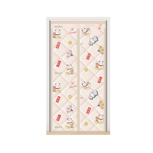 冬季棉门帘加厚家用空调保暖保温挡风防风隔断帘防寒自吸密封帘子