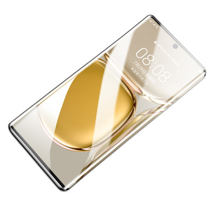 创霸适用华为p50pro手机膜p50陶瓷膜新款p50e钢化膜全屏por保护贴膜曲面屏p5o的软膜防摔p全包pr0全胶防指纹