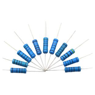 5W金属膜电阻器色环1%1K 2K 4.7K 10K 5.1K100K 10欧1M 100欧姆51