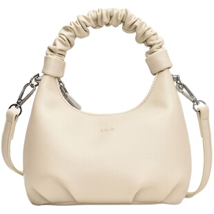 手拎时尚豌豆包女2025夏季新款简约百搭单肩包高级感小众潮流女包