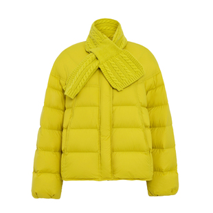 YAYA鸭鸭2025新款女士休闲短款百搭设计感轻薄羽绒服时尚保暖外套