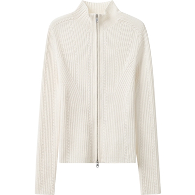 【播奥莱】播商场同款倪妮同款24冬新立领针织衫女BDR4UD4007