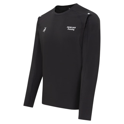 摆动者长袖男子高弹保暖运动T恤