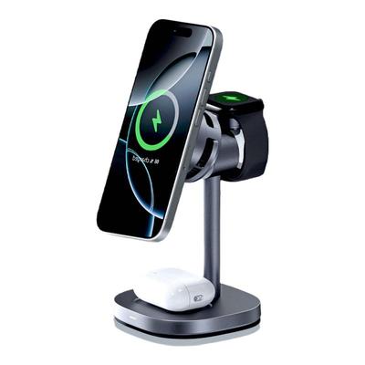 Qi2半导体散热三合一无线充电器