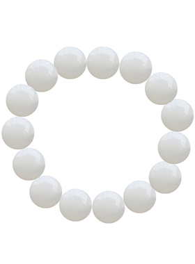 天然和田玉羊脂白玉手串正品