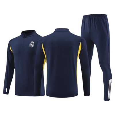 浩斯客皇马出场服定制套装