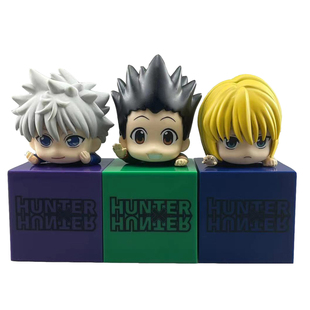 小杰富力士奇犽揍敌客酷拉皮卡公仔娃娃摆件全职猎人趴趴Q版手办